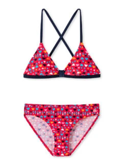 Schiesser Bustier-Bikini Aqua In Rot