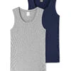 Schiesser Tanktop Long Life Cotton In Mehrfarbig -Modebekleidungs Geschäft schiesser tanktop long life cotton in mehrfarbig