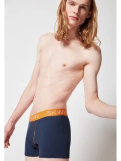 Skiny 2er-Set: Boxershorts In Dunkelblau -Modebekleidungs Geschäft skiny 2er set boxershorts in dunkelblau 7