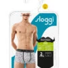 Sloggi 2er-Set: Boxershorts In Schwarz/ Weiß -Modebekleidungs Geschäft sloggi 2er set boxershorts in schwarz weiss