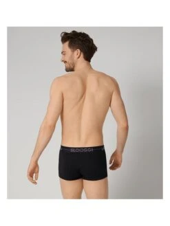 Sloggi 2er-Set: Boxershorts In Schwarz/ Weiß -Modebekleidungs Geschäft sloggi 2er set boxershorts in schwarz weiss 2