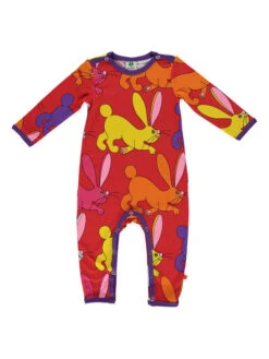 Overall "Rabbit" In Pink