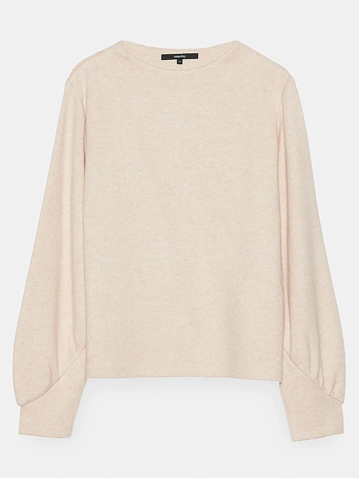 Sweatshirt "Urmel cosy" in Creme Someday Sweatshirt "Urmel Cosy" In Creme -Modebekleidungs Geschäft someday sweatshirt urmel cosy in creme 3