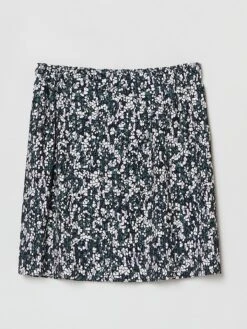 Stefanel Rock In Petrol/ Weiß -Modebekleidungs Geschäft stefanel rock in petrol weiss 3