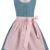 Kinderdirndl "Greta" In Rauchblau 1 Kinderdirndl "Greta" In Rauchblau -Modebekleidungs Geschäft stockerpoint kinderdirndl greta in rauchblau