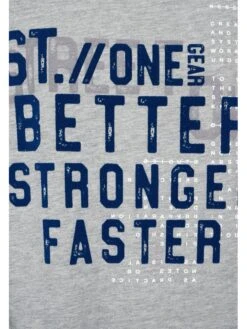 STREET ONE Sweatjacke In Grau/ Dunkelblau -Modebekleidungs Geschäft street one sweatjacke in grau dunkelblau 5