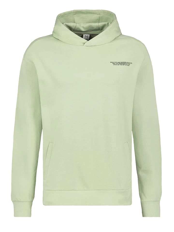 SUBLEVEL Hoodie In Hellgrün