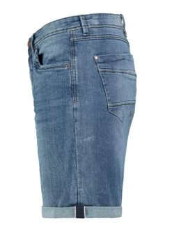 SUBLEVEL Jeans-Bermudas In Blau -Modebekleidungs Geschäft sublevel jeans bermudas in blau 2