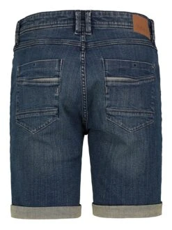 SUBLEVEL Jeans-Bermudas In Dunkelblau -Modebekleidungs Geschäft sublevel jeans bermudas in dunkelblau 3