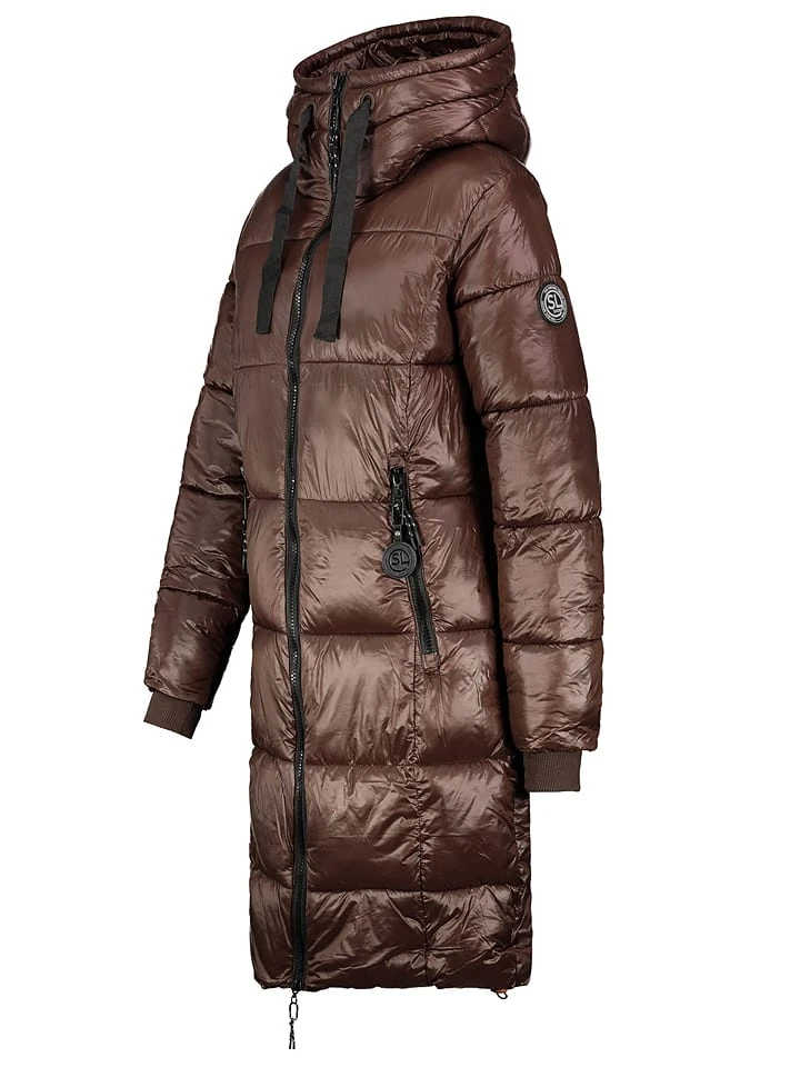 Steppmantel in Braun SUBLEVEL Steppmantel In Braun -Modebekleidungs Geschäft sublevel steppmantel in braun 1