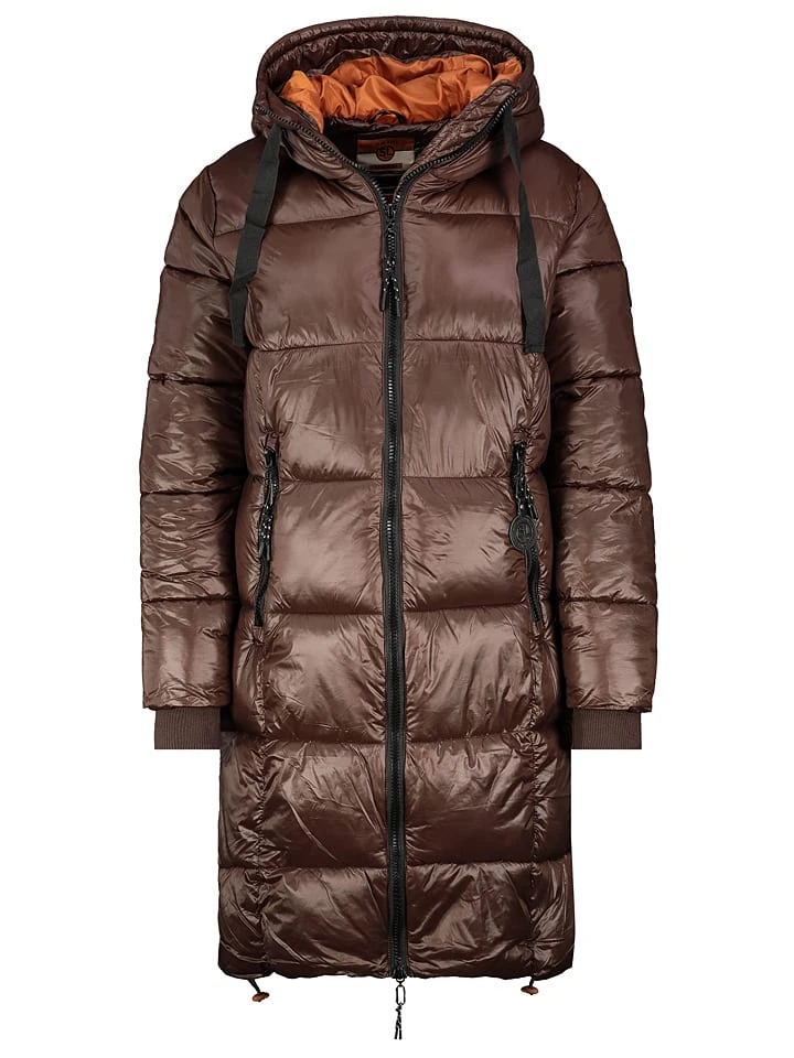 SUBLEVEL Steppmantel In Braun