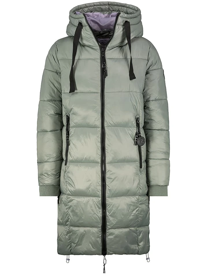 Steppmantel in Mint SUBLEVEL Steppmantel In Mint -Modebekleidungs Geschäft sublevel steppmantel in mint