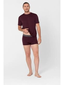 Super.natural Funktionsboxershorts "Base" In Bordeaux -Modebekleidungs Geschäft super natural funktionsboxershorts base in bordeaux 2