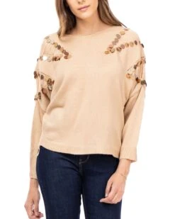 Strickpullover In Beige -Modebekleidungs Geschäft tantra strickpullover in beige 2