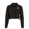 The North Face Jacke - 100 GL Crop 1/4 Zip - Black -Modebekleidungs Geschäft the north face jacke 100 gl crop 1 4 zip black