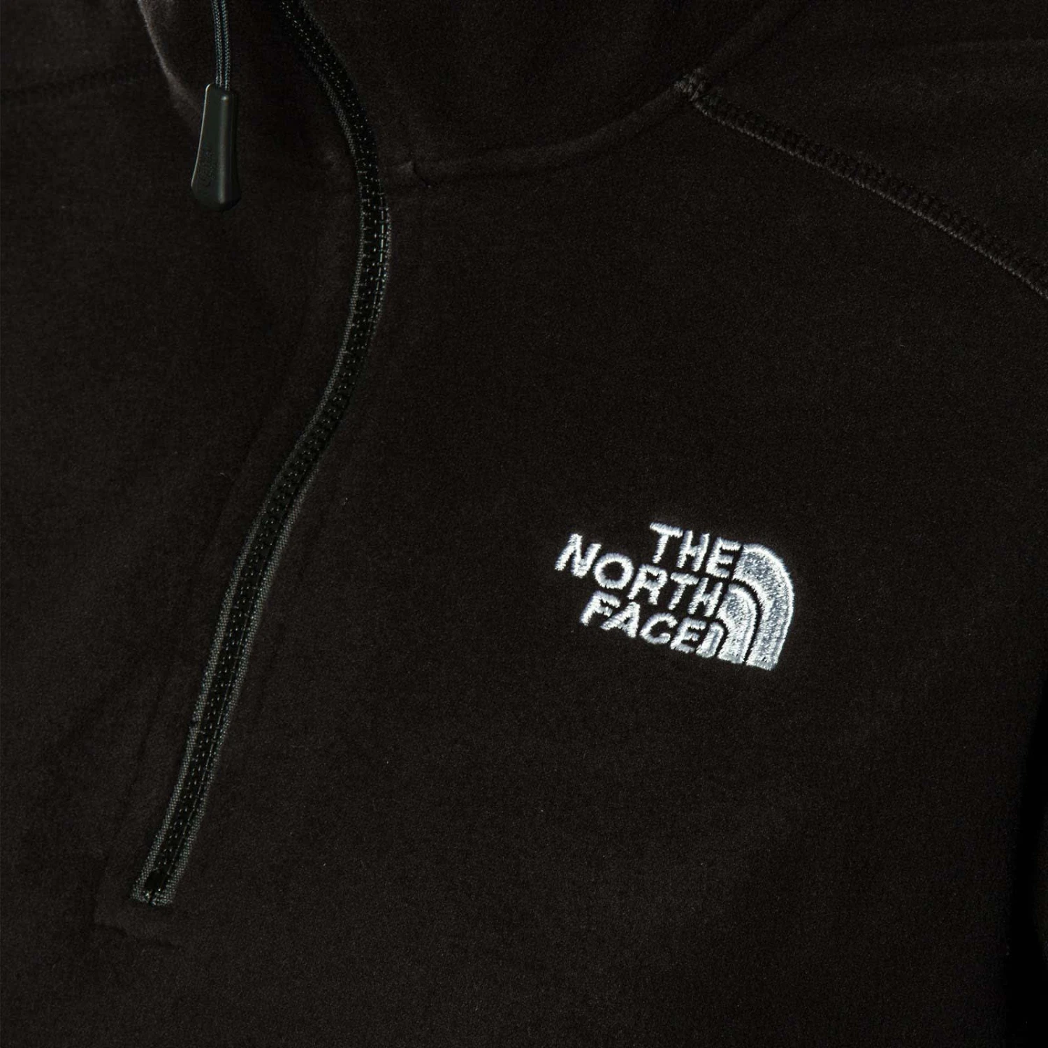 Jacke - 100 GL Crop 1/4 Zip - Black The North Face Jacke - 100 GL Crop 1/4 Zip - Black -Modebekleidungs Geschäft the north face jacke 100 gl crop 1 4 zip black 2