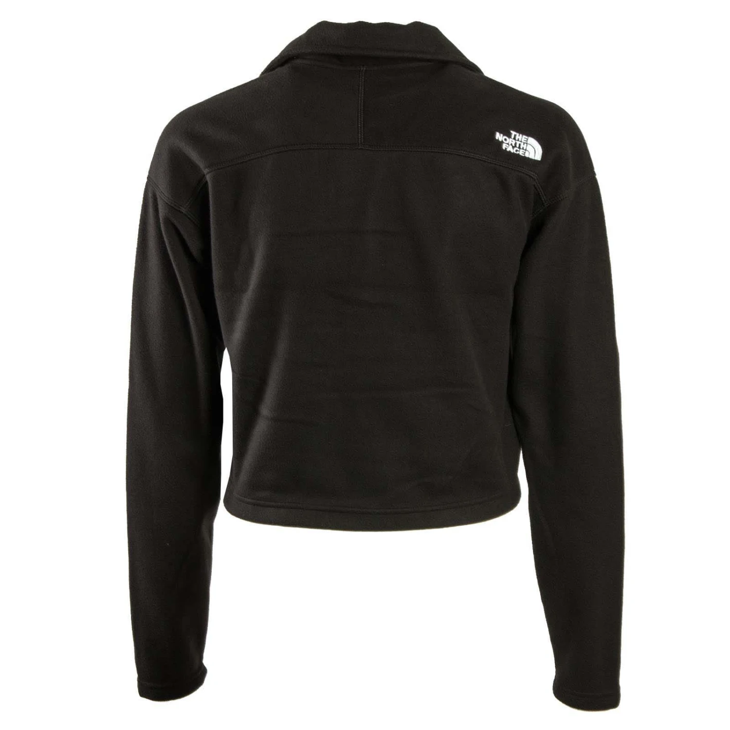 Jacke - 100 GL Crop 1/4 Zip - Black The North Face Jacke - 100 GL Crop 1/4 Zip - Black -Modebekleidungs Geschäft the north face jacke 100 gl crop 1 4 zip black 3