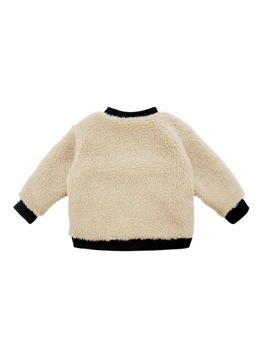 Teddy Wendejacke in Beige Teddy Wendejacke In Beige -Modebekleidungs Geschäft thegoodkind teddy wendejacke in beige 1