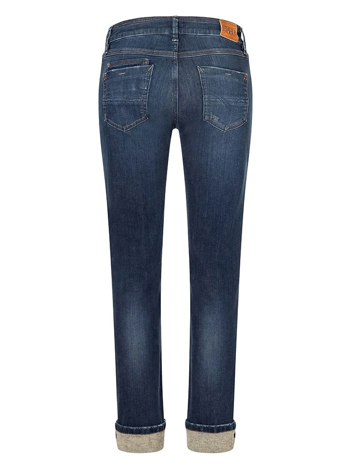 Jeans "Marah" - Slim fit - in Dunkelblau TIMEZONE Jeans "Marah" - Slim Fit - In Dunkelblau -Modebekleidungs Geschäft timezone jeans marah slim fit in dunkelblau 1