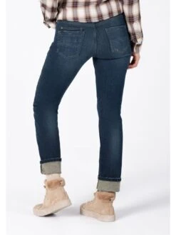 TIMEZONE Jeans "Marah" - Slim Fit - In Dunkelblau 5 TIMEZONE Jeans "Marah" - Slim Fit - In Dunkelblau -Modebekleidungs Geschäft timezone jeans marah slim fit in dunkelblau 3