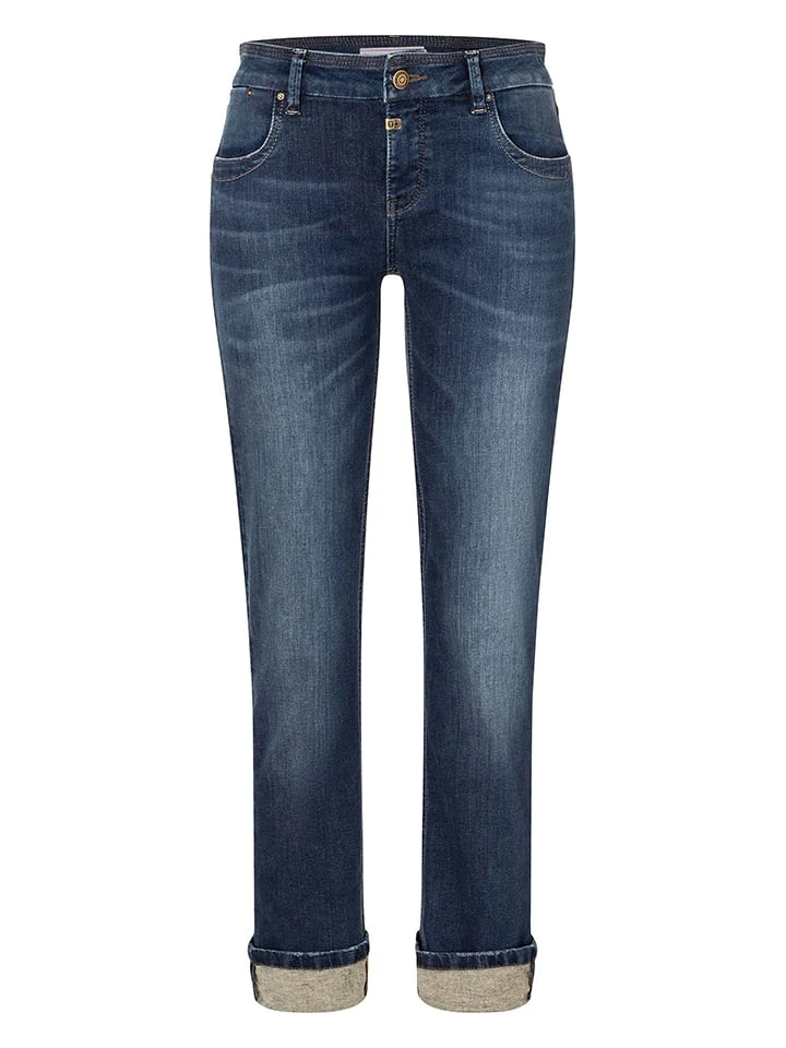 Jeans "Marah" - Slim fit - in Dunkelblau TIMEZONE Jeans "Marah" - Slim Fit - In Dunkelblau -Modebekleidungs Geschäft timezone jeans marah slim fit in dunkelblau