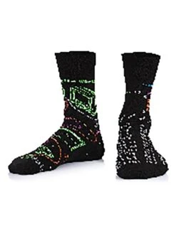 2er-Set: Socken In Schwarz/ Bunt -Modebekleidungs Geschäft todo socks 2er set socken in schwarz bunt 2