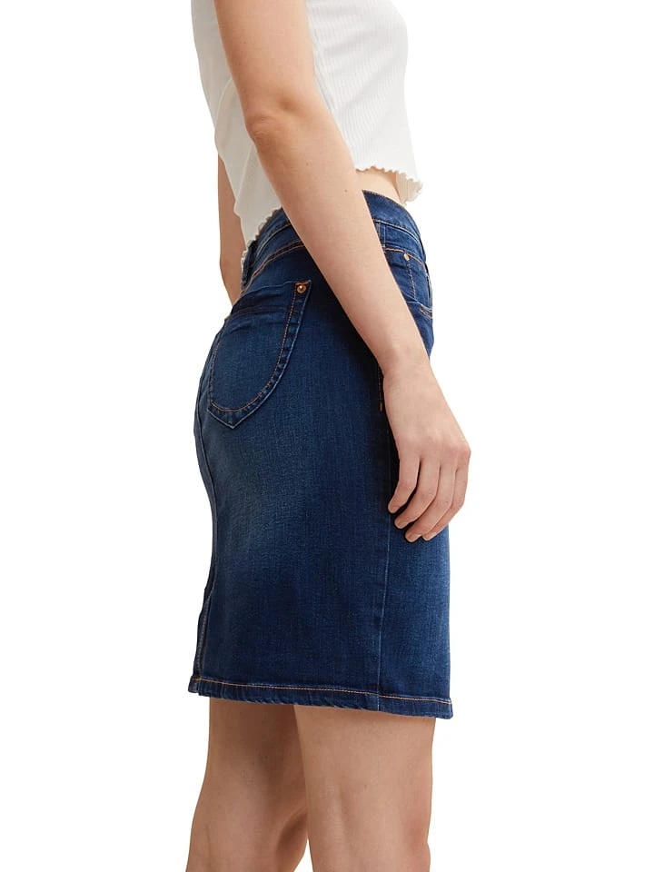 Jeansrock in Dunkelblau Tom Tailor Jeansrock In Dunkelblau -Modebekleidungs Geschäft tom tailor jeansrock in dunkelblau 3