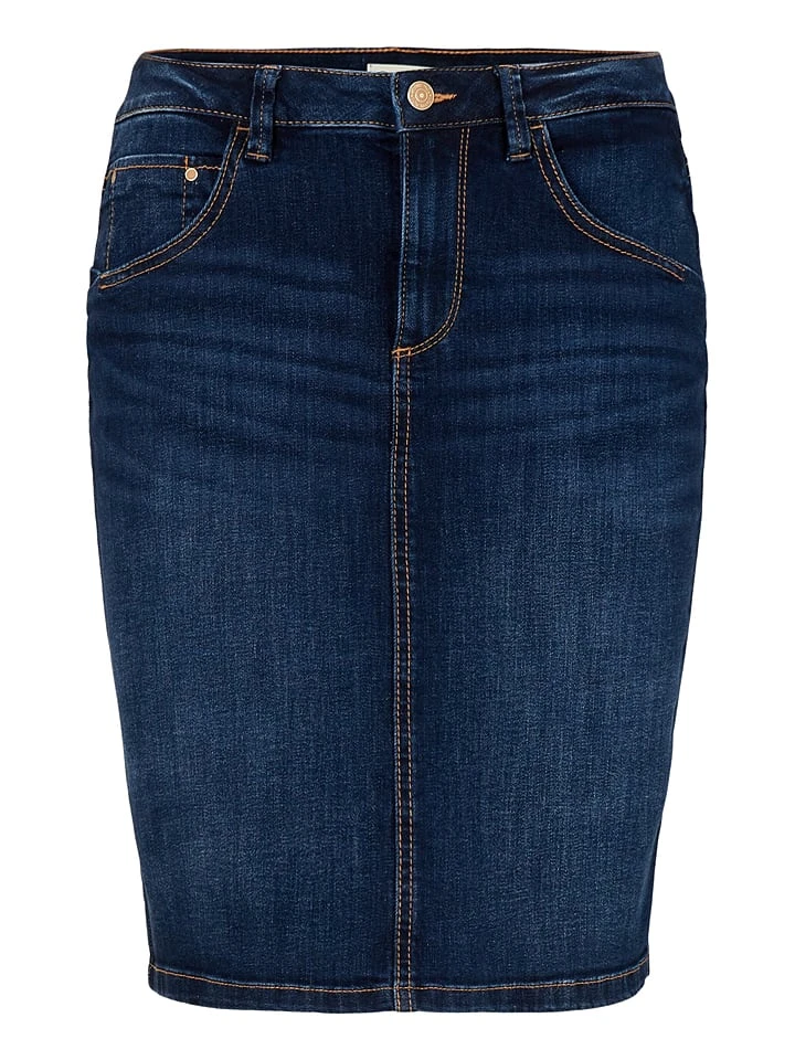Jeansrock in Dunkelblau Tom Tailor Jeansrock In Dunkelblau -Modebekleidungs Geschäft tom tailor jeansrock in dunkelblau