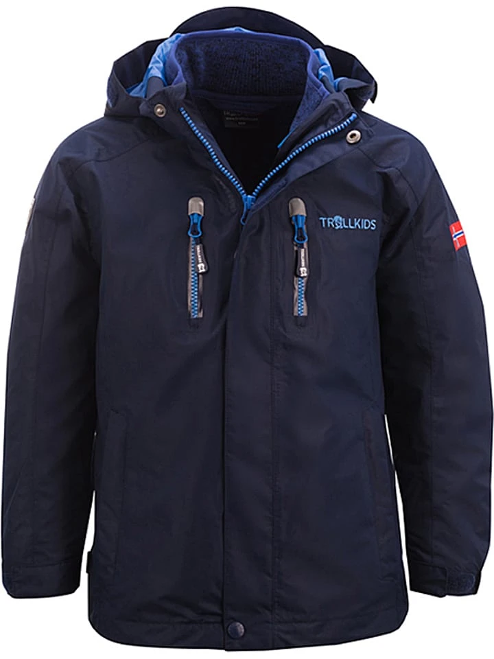 3in1-Funktionsjacke "Lofoten" in Dunkelblau TROLLKIDS 3in1-Funktionsjacke "Lofoten" In Dunkelblau -Modebekleidungs Geschäft trollkids 3in1 funktionsjacke lofoten in dunkelblau