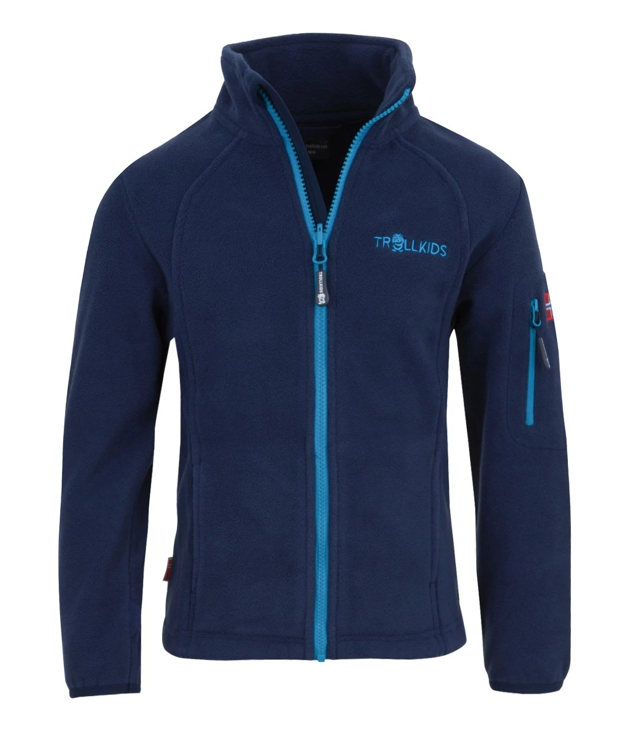 Fleece Jacke "Arendal PRO" in Marineblau / Mittelblau TROLLKIDS Fleece Jacke "Arendal PRO" In Marineblau / Mittelblau -Modebekleidungs Geschäft trollkids fleece jacke arendal pro in marineblau mittelblau