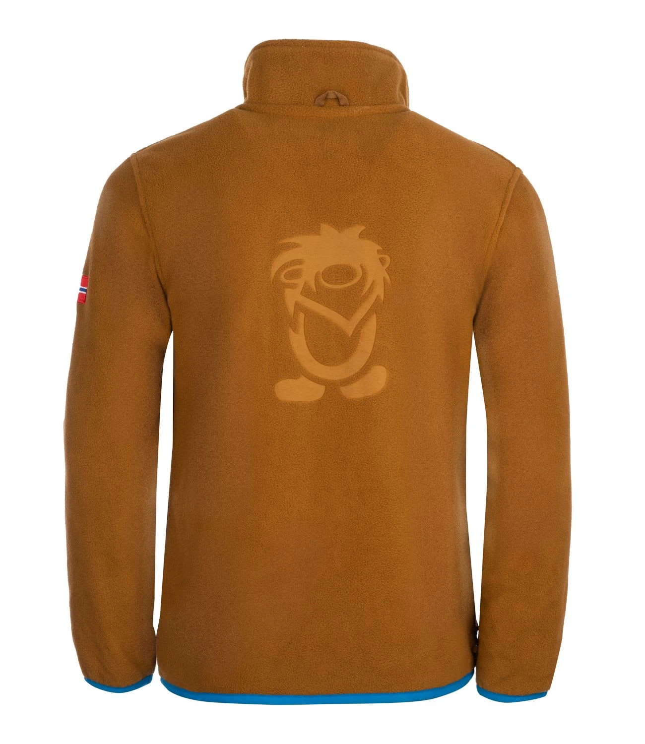 Fleece Jacke "Oppdal XT" in Bronze/Marineblau TROLLKIDS Fleece Jacke "Oppdal XT" In Bronze/Marineblau -Modebekleidungs Geschäft trollkids fleece jacke oppdal xt in bronze marineblau 1