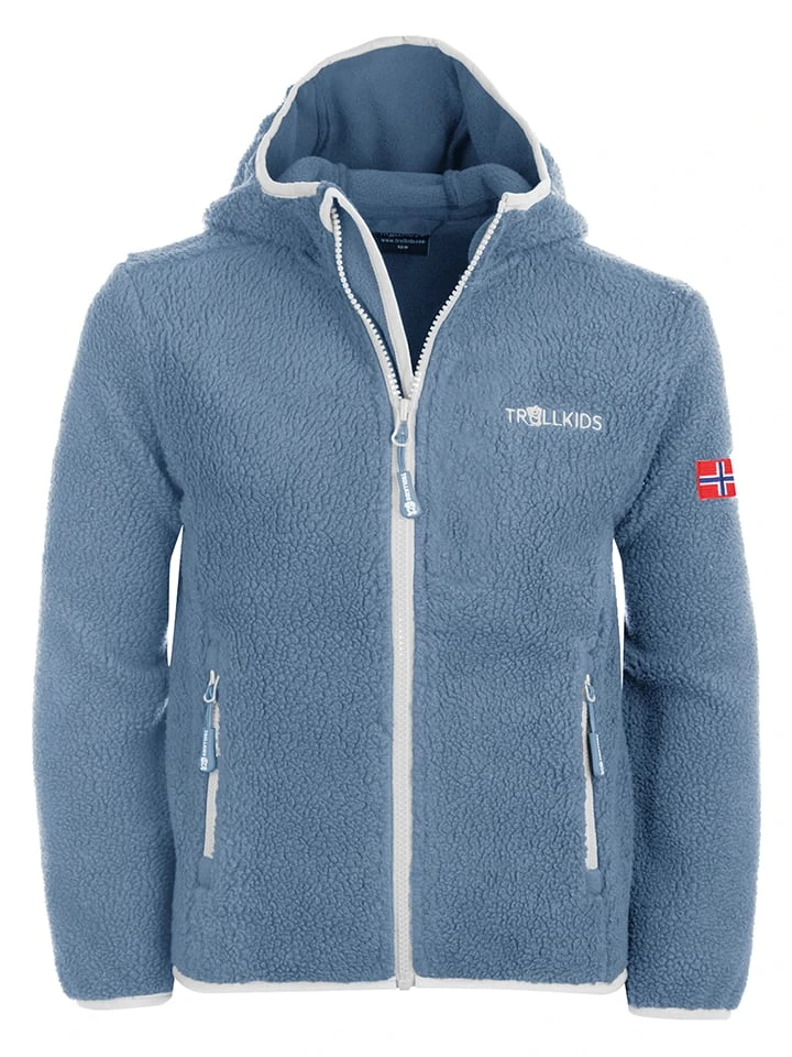 Fleecejacke "Mandal" in Hellblau TROLLKIDS Fleecejacke "Mandal" In Hellblau -Modebekleidungs Geschäft trollkids fleecejacke mandal in hellblau