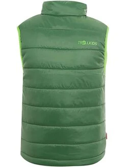 TROLLKIDS Funktionsweste "Trondheim" In Grün -Modebekleidungs Geschäft trollkids funktionsweste trondheim in grun 1