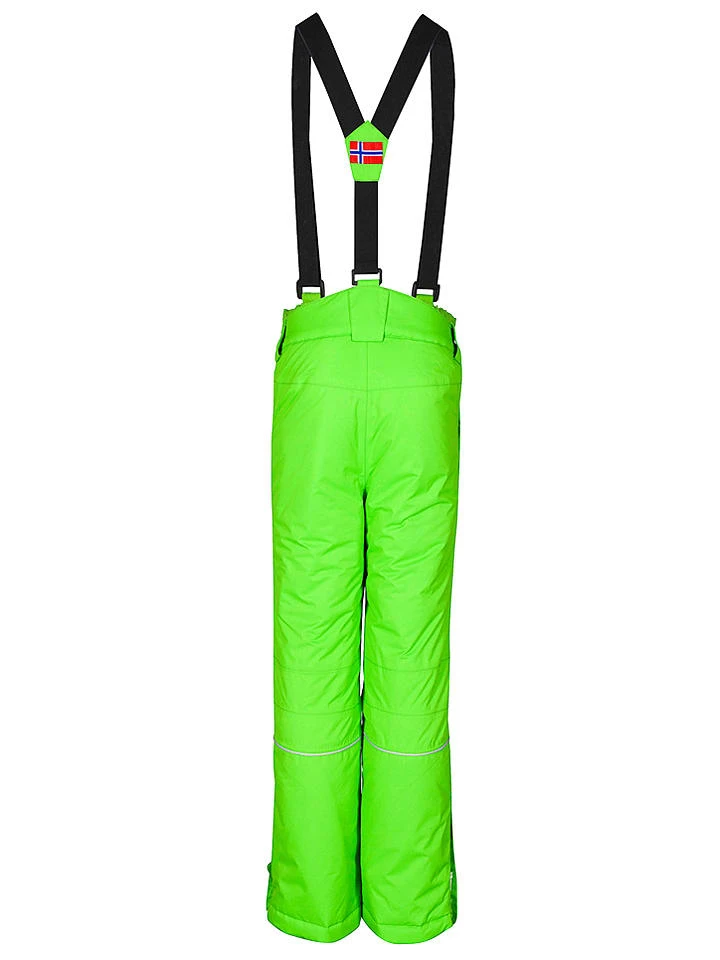 Ski-/ Snowboardhose "Holmenkollen Slim fit" in Grün TROLLKIDS Ski-/ Snowboardhose "Holmenkollen Slim Fit" In Grün -Modebekleidungs Geschäft trollkids ski snowboardhose holmenkollen slim fit in grun 1