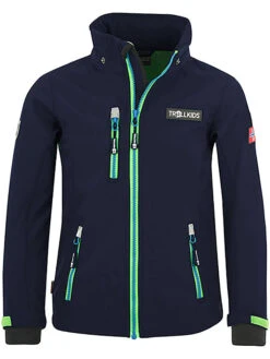 TROLLKIDS Softshelljacke "Preikestolen" In Dunkelblau -Modebekleidungs Geschäft trollkids softshelljacke preikestolen in dunkelblau 2