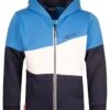 TROLLKIDS Sweatjacke "Alesund" In Blau/ Weiß/ Dunkelblau -Modebekleidungs Geschäft trollkids sweatjacke alesund in blau weiss dunkelblau