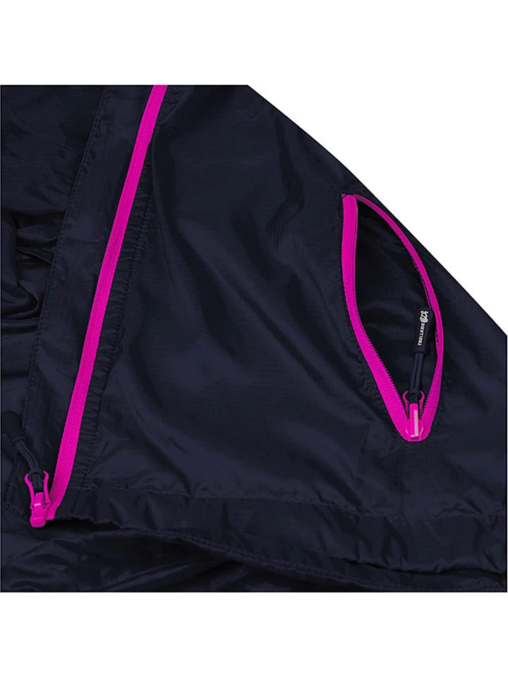 Windbreaker "Fjell" in Dunkelblau/ Pink TROLLKIDS Windbreaker "Fjell" In Dunkelblau/ Pink -Modebekleidungs Geschäft trollkids windbreaker fjell in dunkelblau pink 3