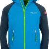 TROLLKIDS Zipp-Off-Softshelljacke "Rondane XT" In Hellblau/ Dunkelblau -Modebekleidungs Geschäft trollkids zipp off softshelljacke rondane xt in hellblau dunkelblau