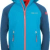TROLLKIDS Zipp-Off-Softshelljacke "Rondane XT" In Neonblau