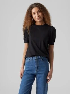 Vero Moda Bluse "Kerry" In Schwarz