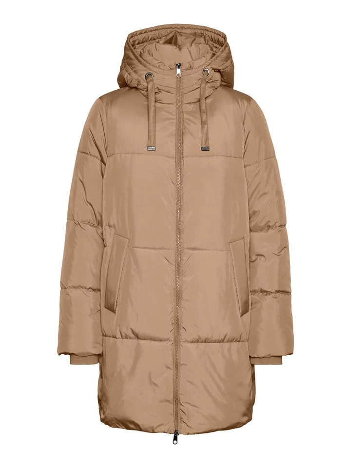 Steppmantel "Gemma Flora" in Hellbraun Vero Moda Steppmantel "Gemma Flora" In Hellbraun -Modebekleidungs Geschäft vero moda steppmantel gemma flora in hellbraun 4