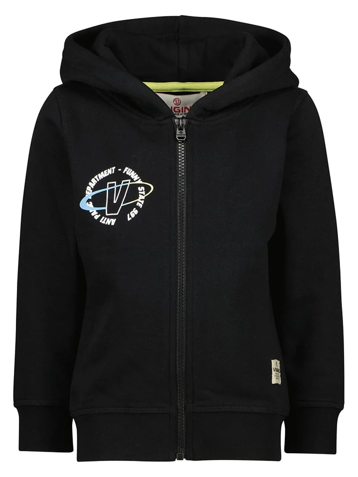 Sweatjacke "Oyal" in Schwarz Vingino Sweatjacke "Oyal" In Schwarz -Modebekleidungs Geschäft vingino sweatjacke oyal in schwarz