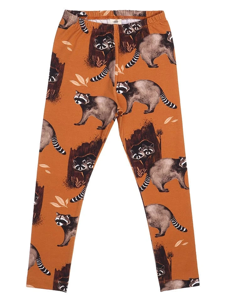 Leggings in Orange/ Bunt Walkiddy Leggings In Orange/ Bunt -Modebekleidungs Geschäft walkiddy leggings in orange bunt