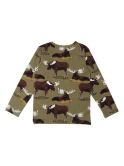 Walkiddy Longsleeeve In Khaki -Modebekleidungs Geschäft walkiddy longsleeeve in khaki 1