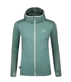 Fleecejacke "Gullfoss XT" In Gletschergrün