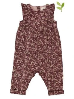 Wheat Strampler "Milia" In Braun/ Beige