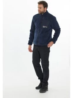 Whistler Fleecejacke "Sprocket" In Dunkelblau -Modebekleidungs Geschäft whistler fleecejacke sprocket in dunkelblau 3