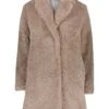 White Label Teddymantel In Beige