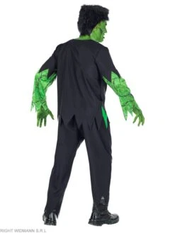 WIDMANN 3tlg. Kostüm "LABORMONSTER" In Schwarz/ Grün 4 WIDMANN 3tlg. Kostüm "LABORMONSTER" In Schwarz/ Grün -Modebekleidungs Geschäft widmann 3tlg kostum labormonster in schwarz grun 2