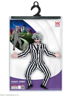 WIDMANN 3tlg. Kostüm "SLEAZY GHOST" In Schwarz/ Weiß -Modebekleidungs Geschäft widmann 3tlg kostum sleazy ghost in schwarz weiss 3